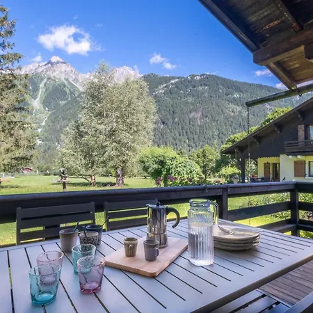 Cocooning Small Chaming With Garden Alpstuga Chamonix