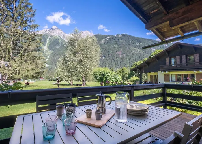 Cocooning Small Chaming With Garden Chalet Chamonix